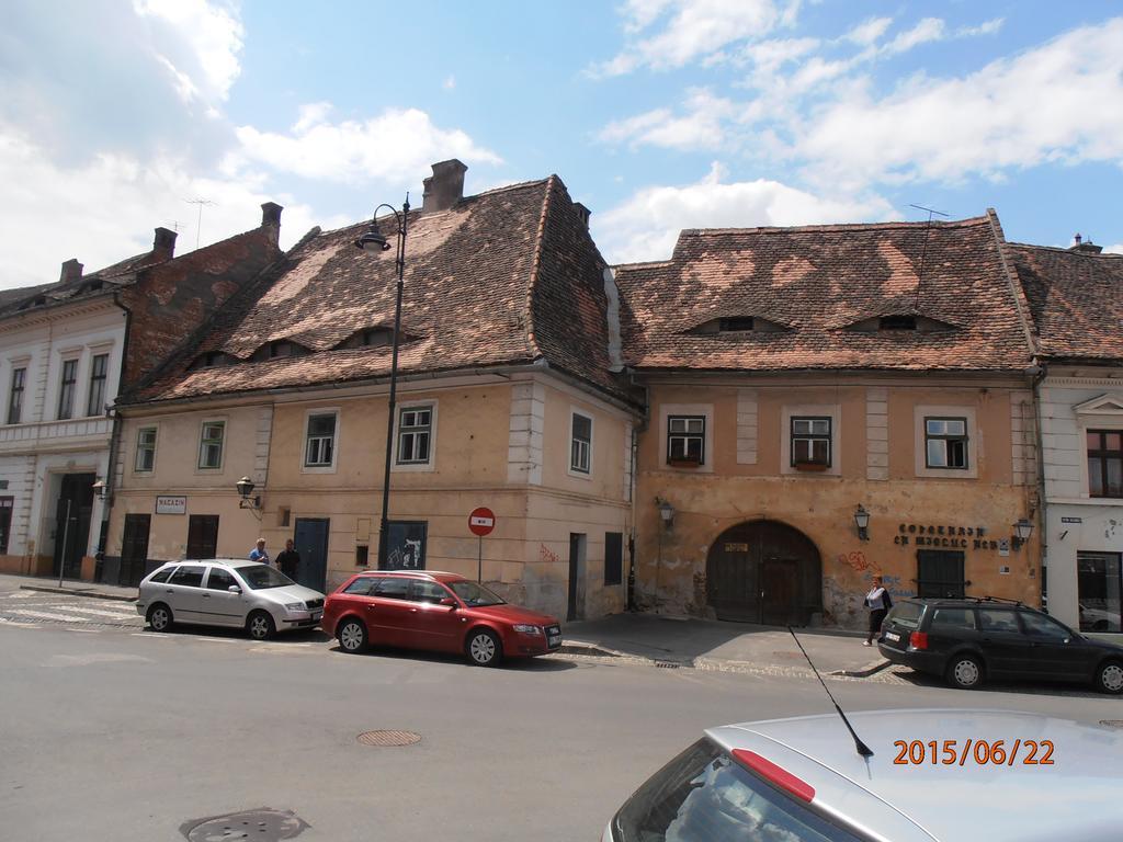 Zum Weissen Lamm Residence Sibiu Exteriör bild